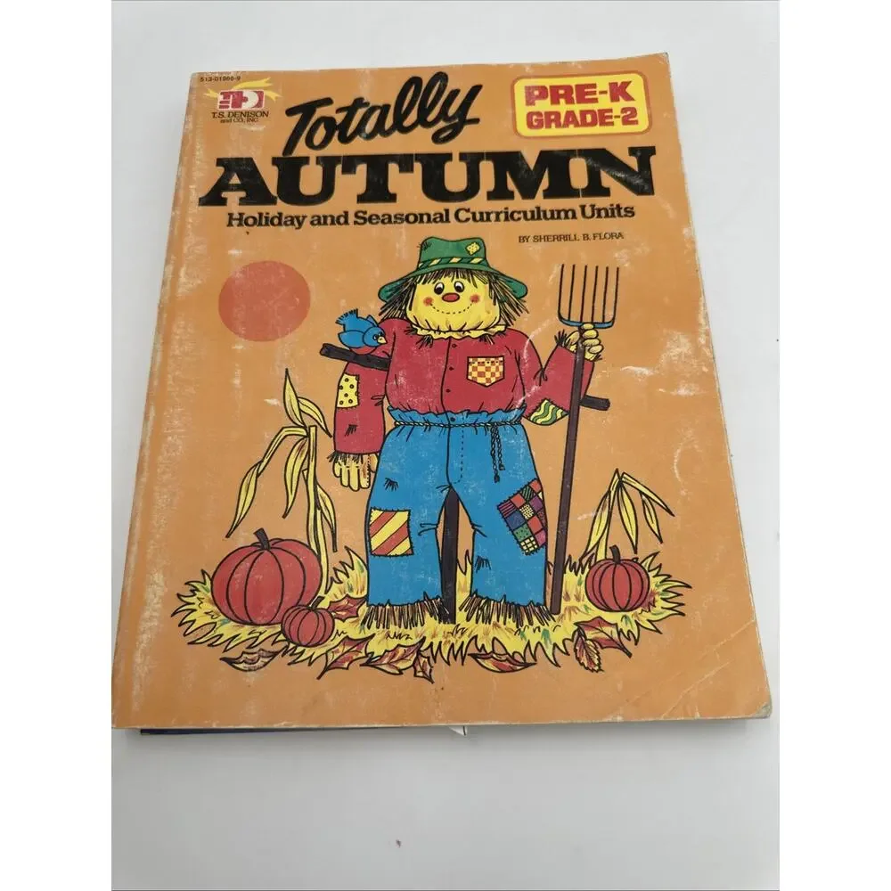 Lot Of 4 Vintage Fall Fun, Totally Autumn Teacher Activity Books